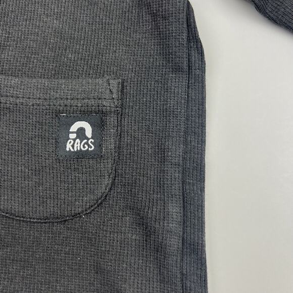 Rags Black Ribbed Cardigan - Picture 2 of 5